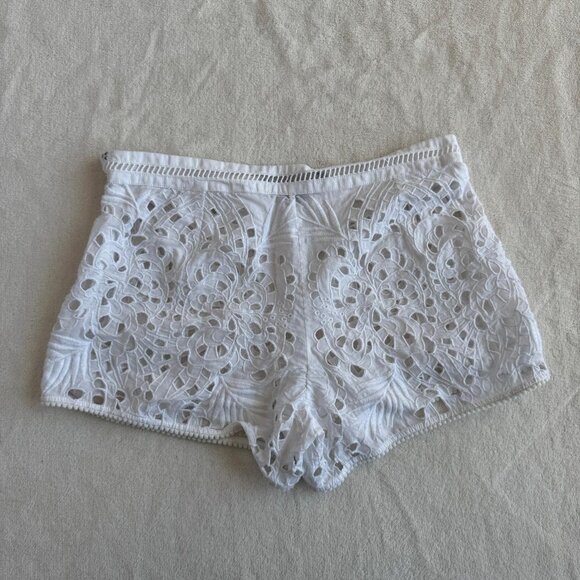 French Connection Eyelet Shorts - Picture 2 of 8